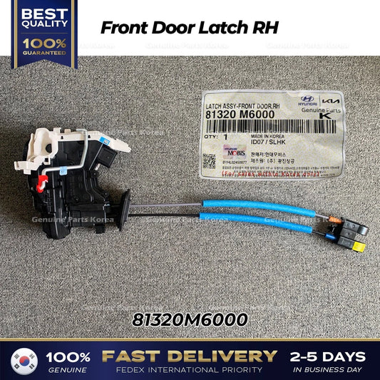 ⭐Genuine⭐ Front Door Latch RH 81320M6000 for Kia Forte