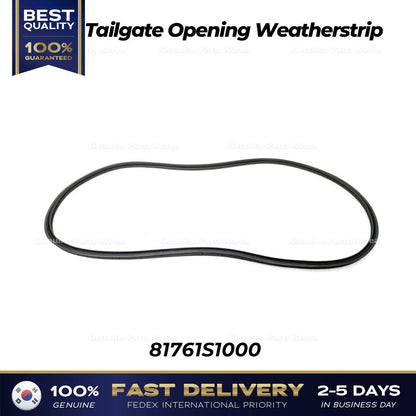 Genuine Tailgate Opening Weatherstrip 81761S1000 for Hyundai Santa Fe Hybrid