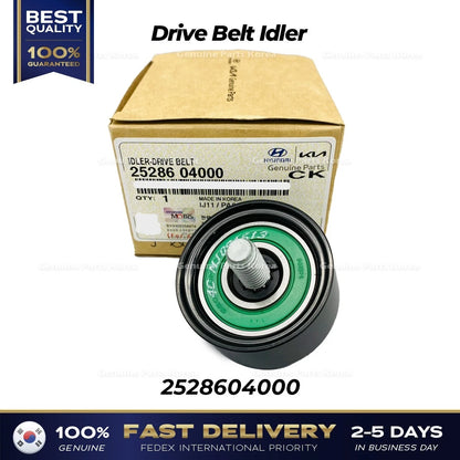 Genuine Drive Belt Idler 2528604000 for Hyundai Accent Kia Picanto