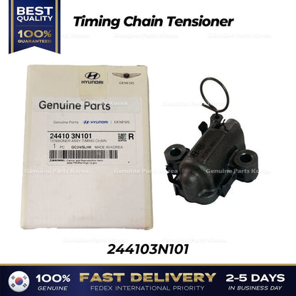 Genuine Timing Chain Tensioner 244103N101 for Hyundai Genesis G80 Kia Carnival