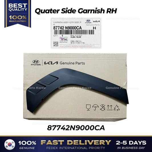 ⭐Genuine⭐ Quater Side Garnish RH 87742N9000CA for Hyundai Tucson