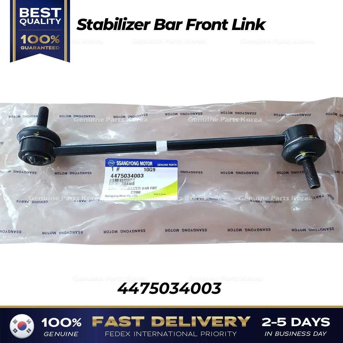 ⭐Genuine⭐ Stabilizer Bar Front Link 4475034003 for Ssangyong Korando C