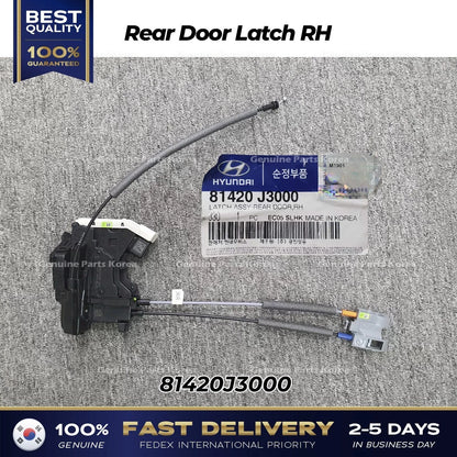 Genuine Rear Door Latch RH 81420J3000 for Hyundai Veloster