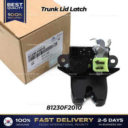 Genuine Trunk Lid Latch 81230F2010 for Hyundai Elantra