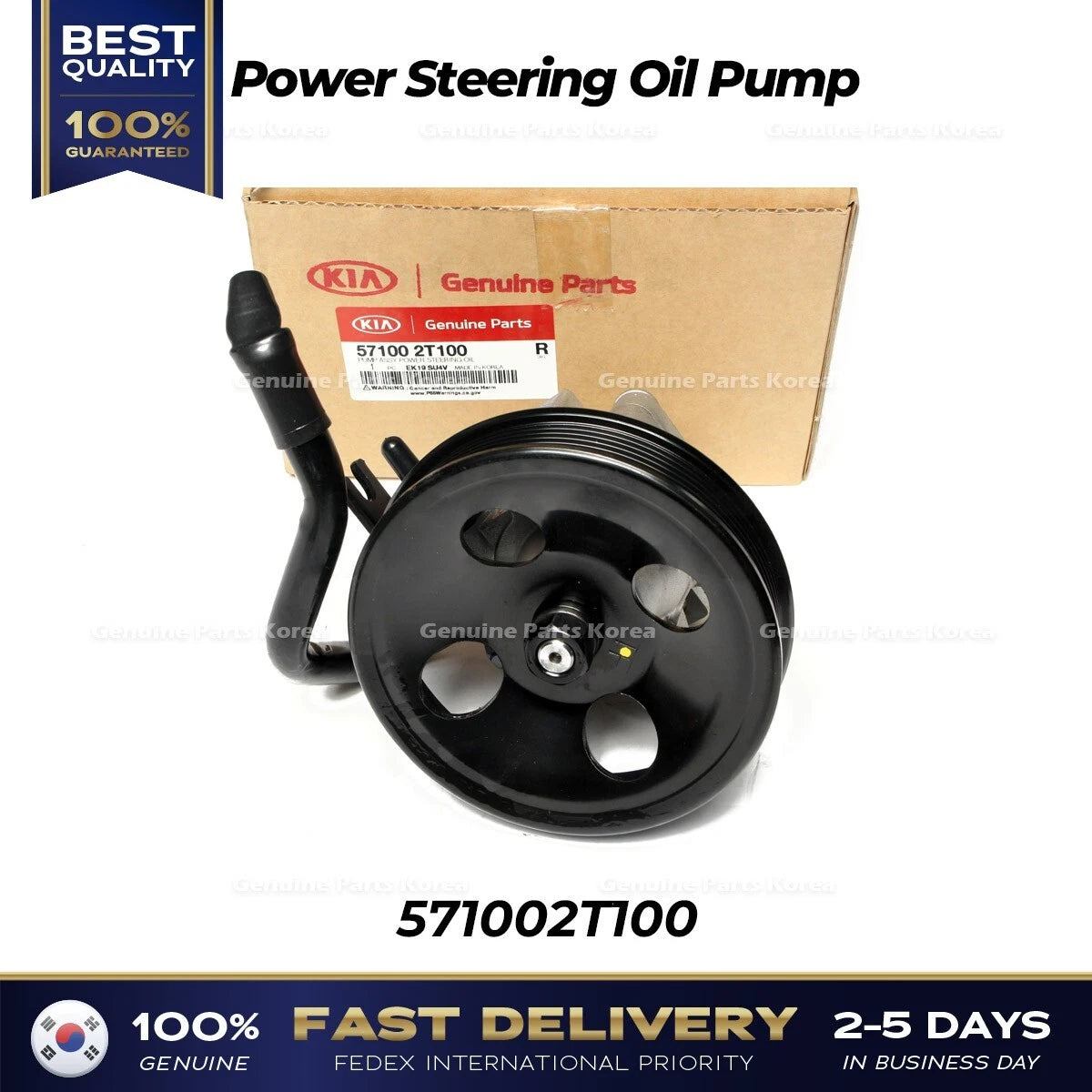 ⭐Genuine⭐ Power Steering Oil Pump 571002T100 for Kia Optima