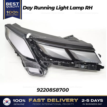 Genuine Day Running Light Lamp RH 92208S8700 for Hyundai Palisade