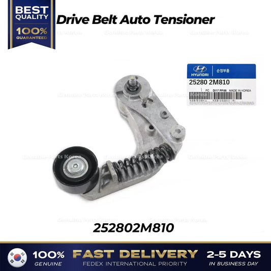 ⭐Genuine⭐ Drive Belt Auto Tensioner 252802M810 for Hyundai Sonata Kia K5