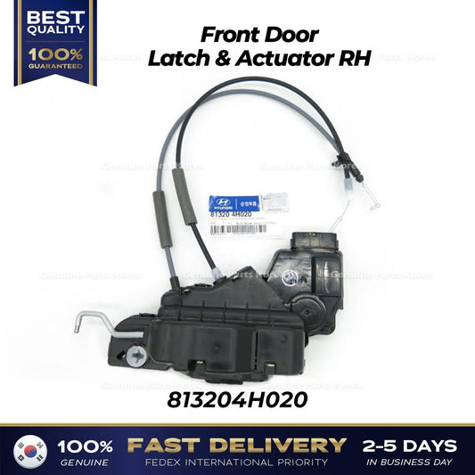 ⭐Genuine⭐ Front Door Latch & Actuator RH 813204H020 for Hyundai H1
