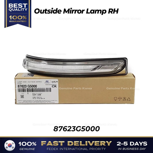 ⭐Genuine⭐ Outside Mirror Lamp RH 87623G5000 for Kia Niro