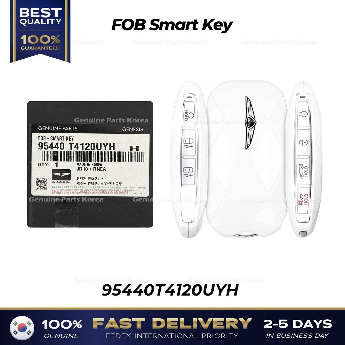⭐Genuine⭐ FOB Smart Key 95440T4120UYH for Hyundai Genesis G90
