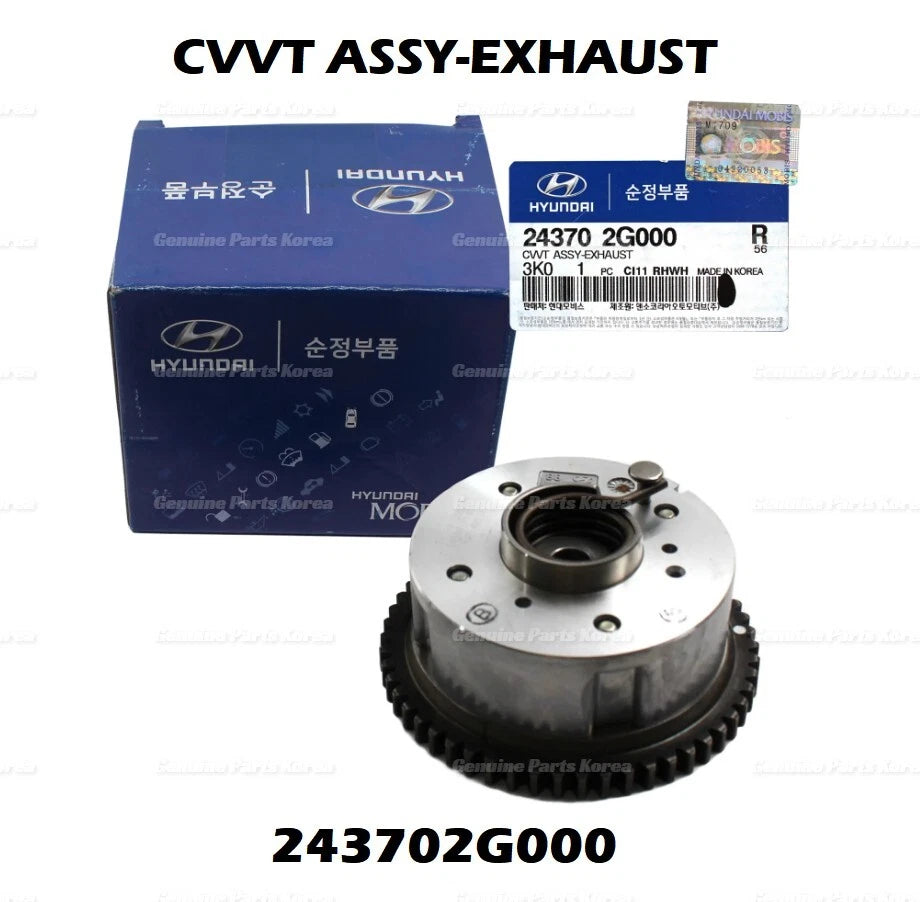 ⭐Genuine⭐ CVVT Exhaust Camshaft Gear 243702G000 for Hyundai Kia 2007-2014