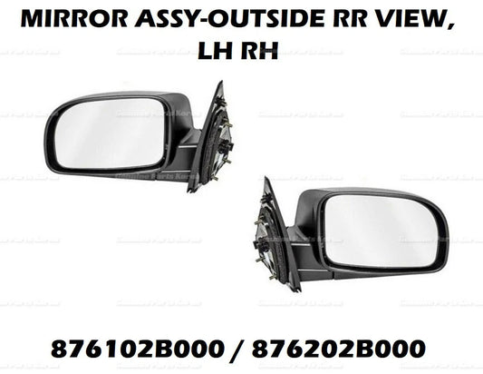 ⭐Genuine⭐ Outside Rear View LH RH Mirror Assy for Hyundai Santa Fe 05-06