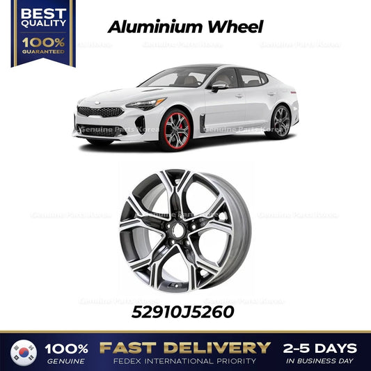 ⭐Genuine⭐ Aluminium Wheel 52910J5260 for Kia Stinger