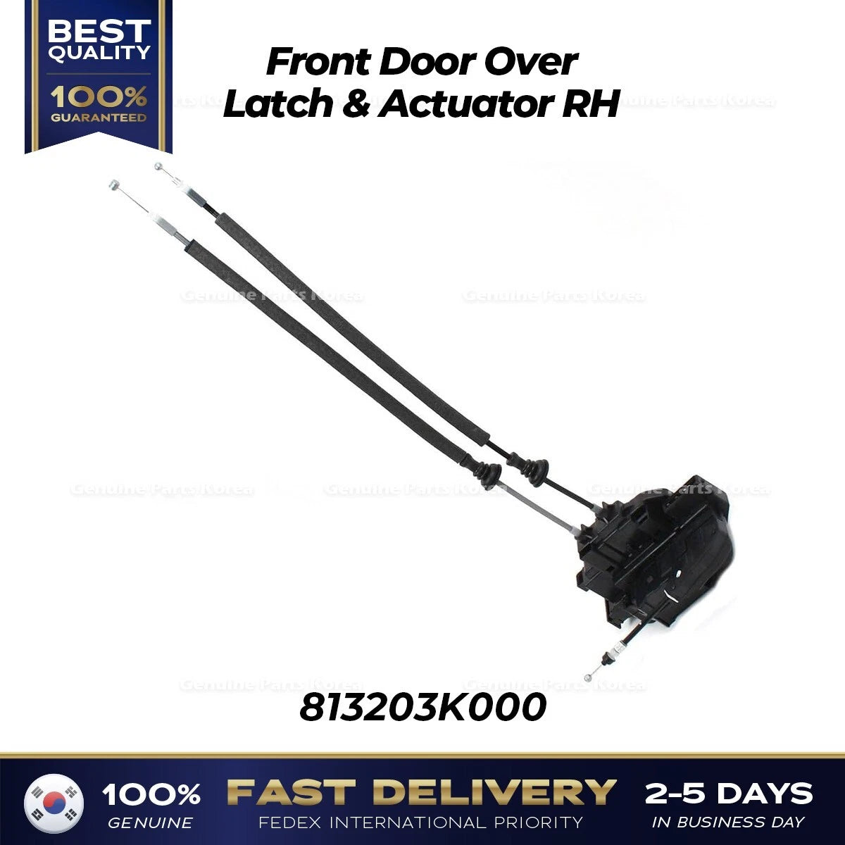 ⭐Genuine⭐ Front Door Over Latch & Actuator RH 813203K000 for Hyundai Sonata