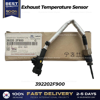 Genuine Exhaust Temperature Sensor 392202F900 for Hyundai Palisade Santa Fe