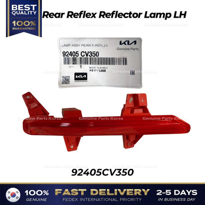 Genuine Rear Reflex Reflector Lamp LH 92405CV350 for Kia EV6