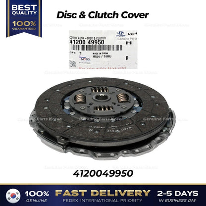 Genuine Disc & Clutch Cover 4120049950 for Hyundai H1 Grand Starex