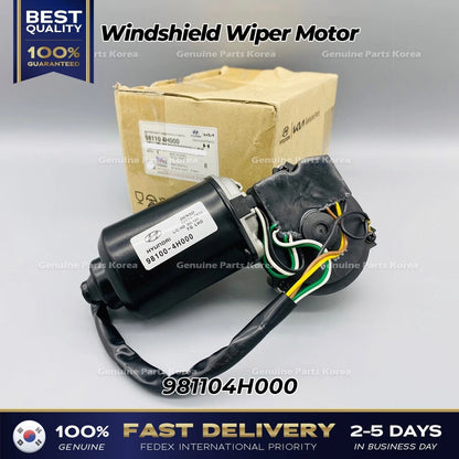 Genuine Windshield Wiper Motor 981104H000 for Hyundai H1 Grand Starex