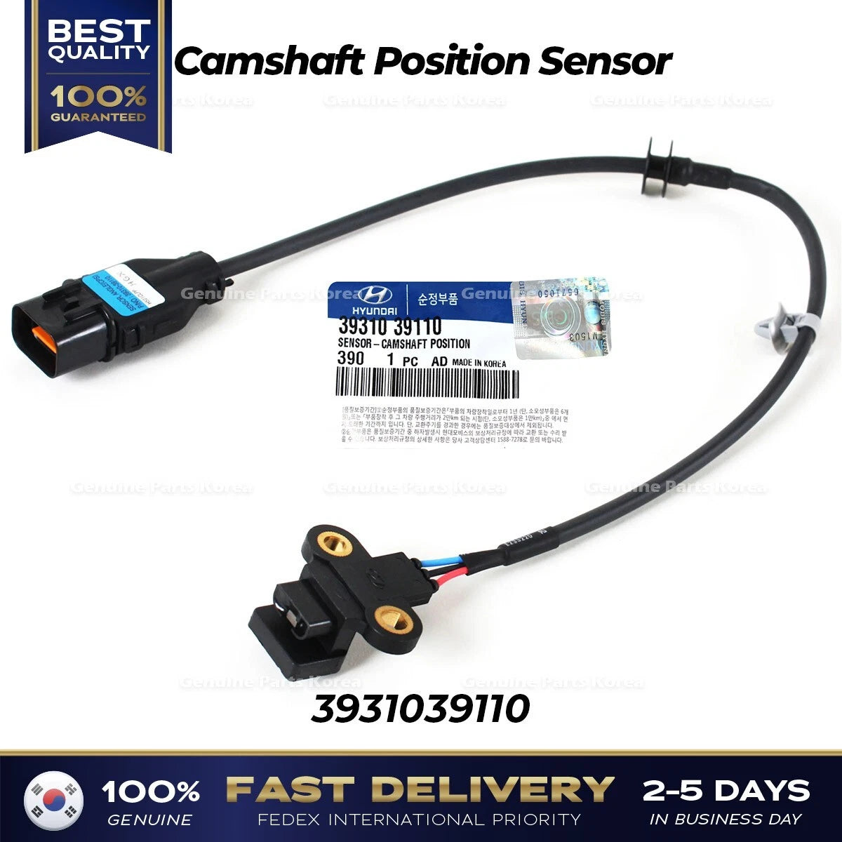 ⭐Genuine⭐ Camshaft Position Sensor 3931039110 for Hyundai XG300 XG350 Kia Sedona