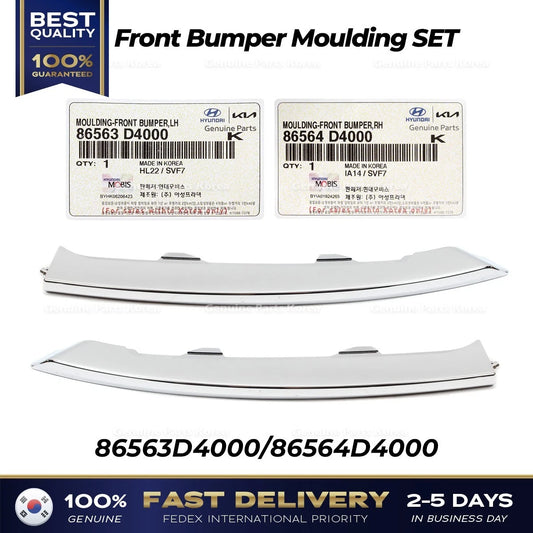⭐Genuine⭐ Front Bumper Moulding SET 86563D4000 86564D4000 for Kia Optima
