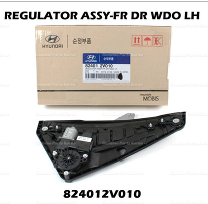 OEM Power Window Regulator FRONT LEFT 824012V010 for Hyundai Veloster 12-17