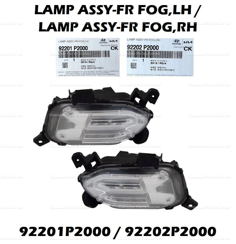 ⭐Genuine⭐ Fog Lamp Assy LH RH 2P 1set for Kia Sorento 2021-2022
