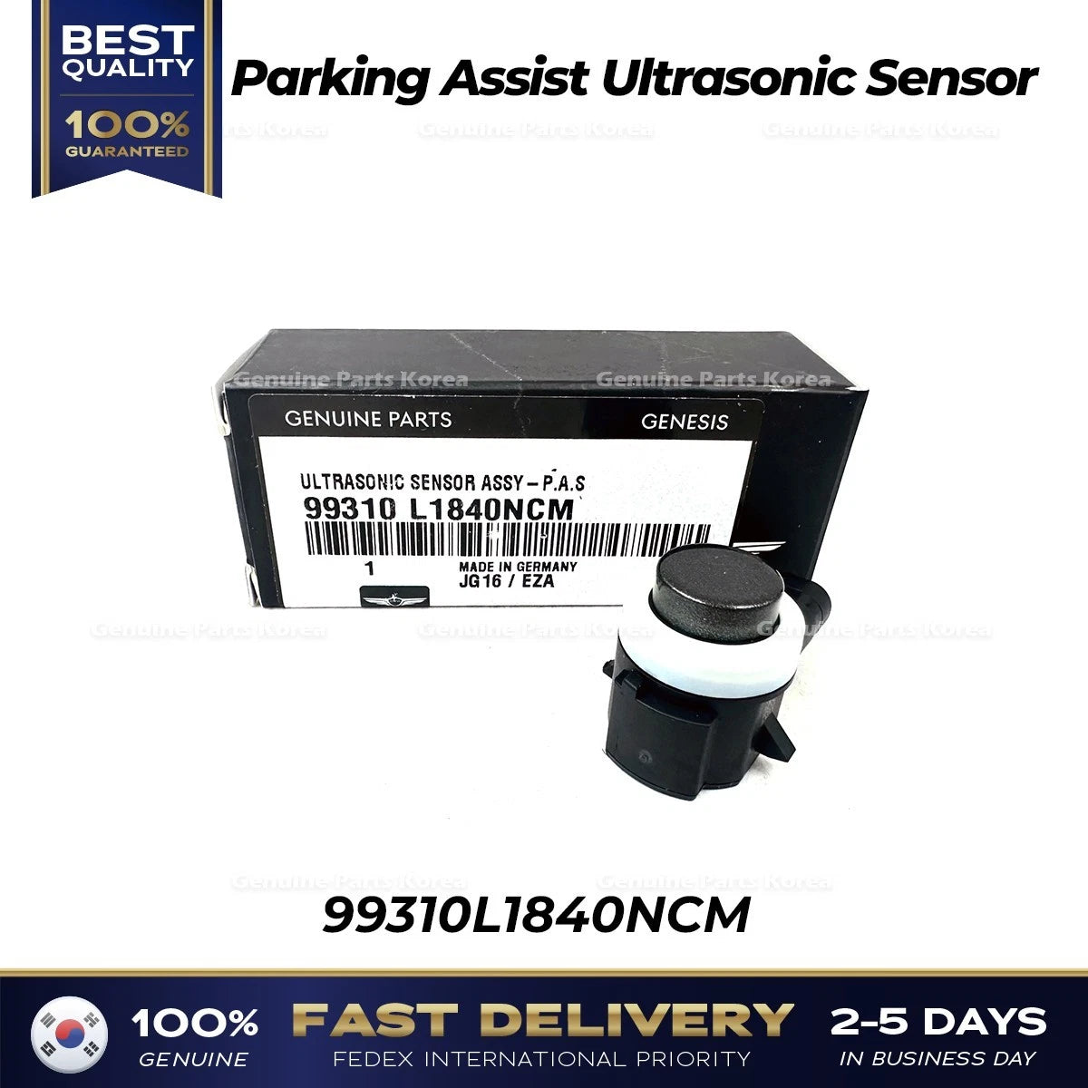 ⭐Genuine⭐ Parking Assist Ultrasonic Sensor 99310L1840NCM for Genesis GV80