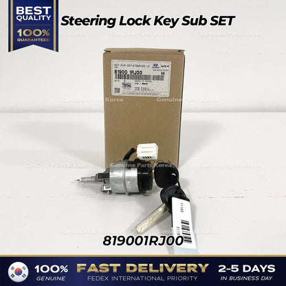 Genuine Steering Lock Key Sub SET 819001RJ00 for Hyundai Accent