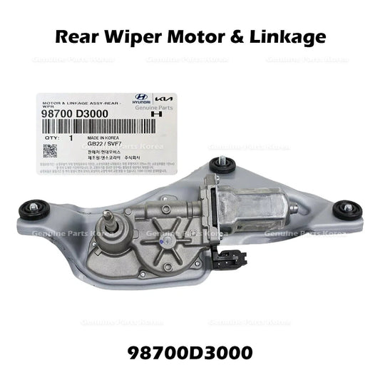 ⭐Genuine⭐ Rear Wiper Motor & Linkage 98700D3000 for Hyundai Tucson