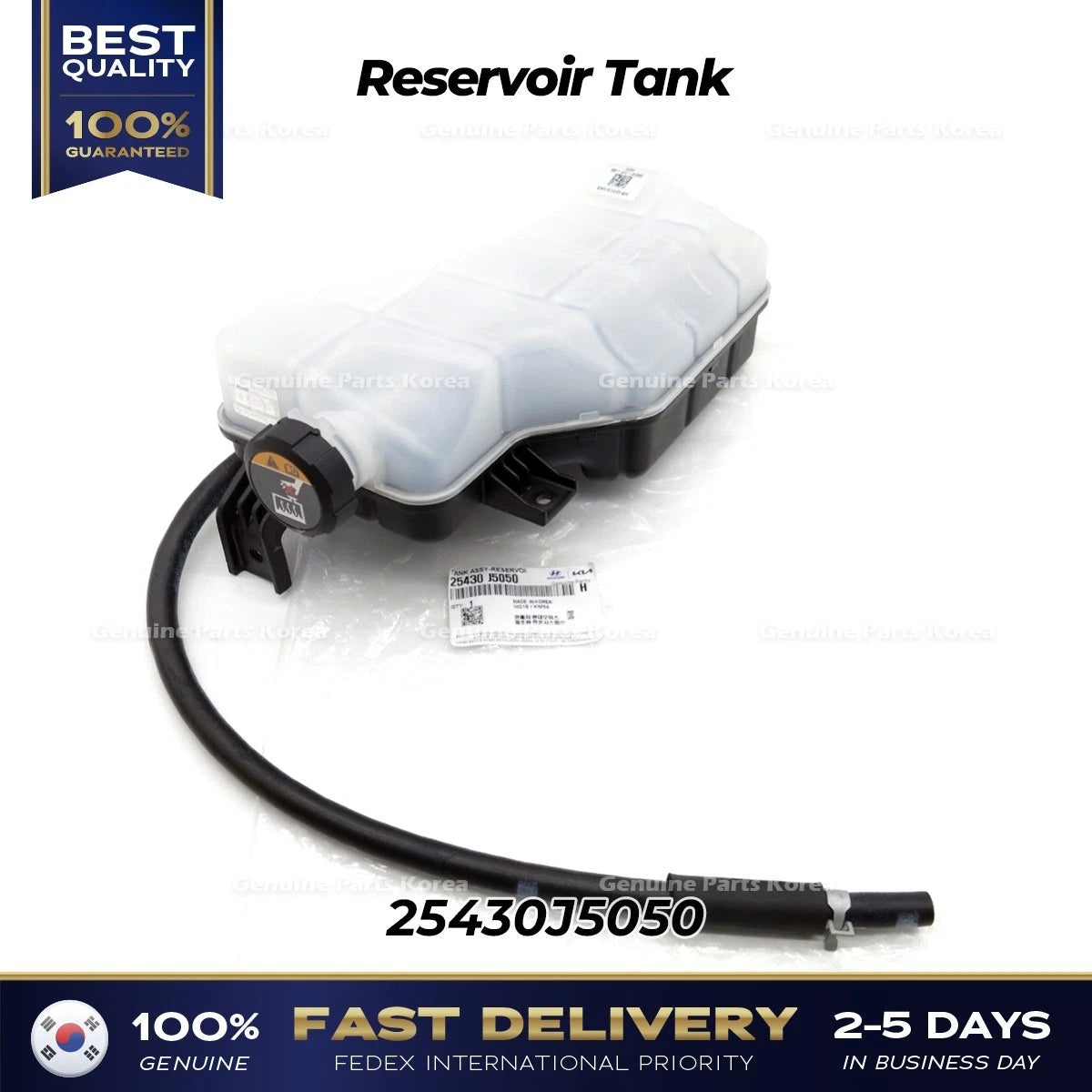 ⭐Genuine⭐ Reservoir Tank 25430J5050 for Hyundai Genesis G70 Kia Stinger