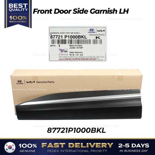 ⭐Genuine⭐ Front Door Side Garnish LH 87721P1000BKL for Kia Sportage