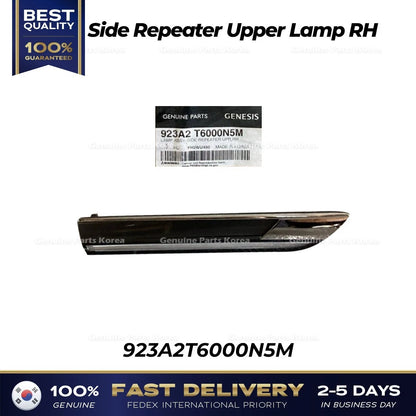 Genuine Side Repeater Upper Lamp RH 923A2T6000N5M for Hyundai Genesis G80