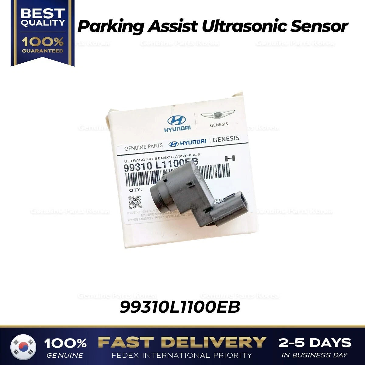 ⭐Genuine⭐ Parking Assist Ultrasonic Sensor 99310L1100EB for Hyundai Genesis G80