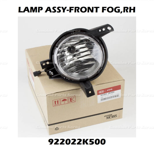 ⭐Genuine⭐ Fog Light Lamp FRONT RIGHT 922022K500 for Kia Soul 2012-2013