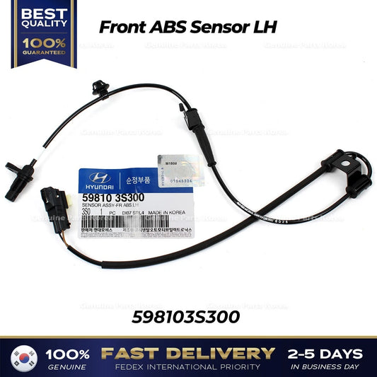 ⭐Genuine⭐ Front ABS Sensor LH 598103S300 for Hyundai Sonata