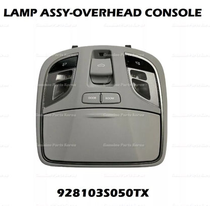 OEM Overhead LED Console Sunroof 928103S050TX for Hyundai Sonata i45 2011-2014