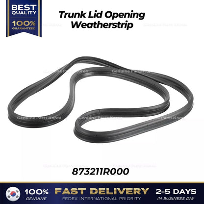 Genuine Trunk Lid Opening Weatherstrip 873211R000 for Hyundai Accent