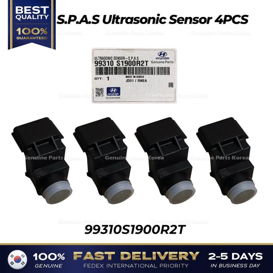 ⭐Genuine⭐ S.P.A.S Ultrasonic Sensor 4PCS 99310S1900R2T for Hyundai Santa Fe