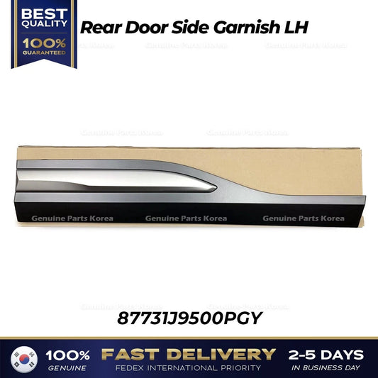⭐Genuine⭐ Rear Door Side Garnish LH 87731J9500PGY for Hyundai Kona