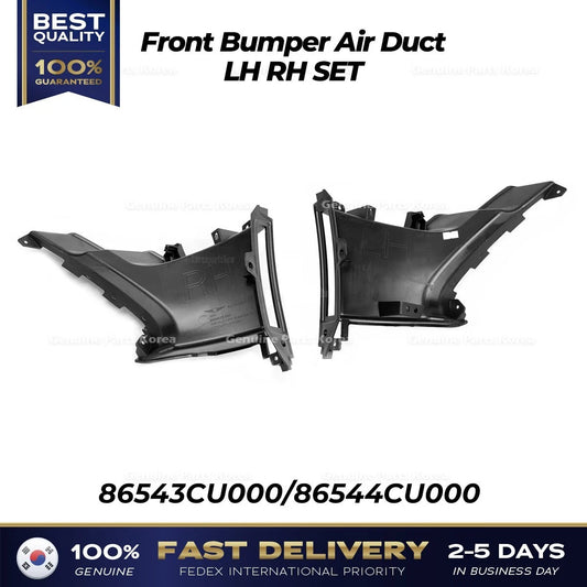 ⭐Genuine⭐ Front Bumper Air Duct LH RH SET for Hyundai Genesis GV60