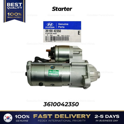 Genuine Starter 3610042350 for Hyundai H1 H100 Porter II