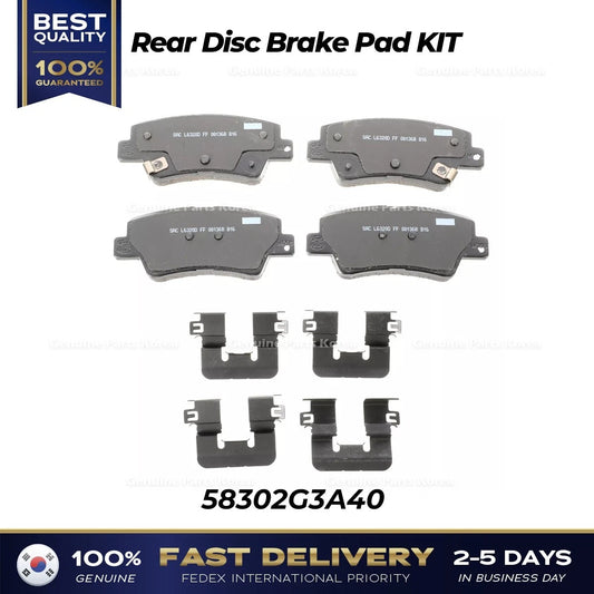 ⭐Genuine⭐ Rear Disc Brake Pad KIT 58302G3A40 for Hyundai i30