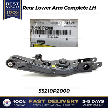 Genuine Rear Lower Arm Complete LH 55210P2000 for Hyundai Santa Cruz
