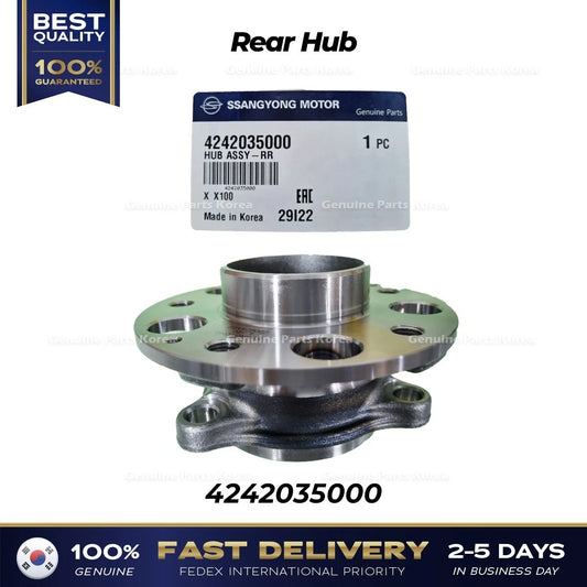 ⭐Genuine⭐ Rear Hub 4242035000 for Ssangyong Tivoli 2WD