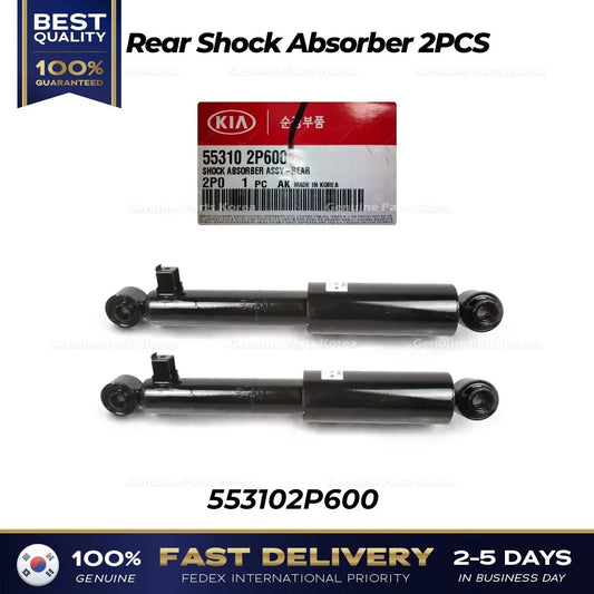 ⭐Genuine⭐ Rear Shock Absorber 2PCS 553102P600 for Kia Sorento
