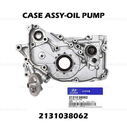 Genuine Engine Oil Pump 2131038062 for Hyundai Santa Fe Sonata Kia Optima