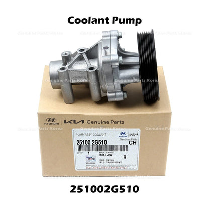 Genuine Coolant Pump 251002G510 for Hyundai Sonata Tucson Kia Optima Rondo