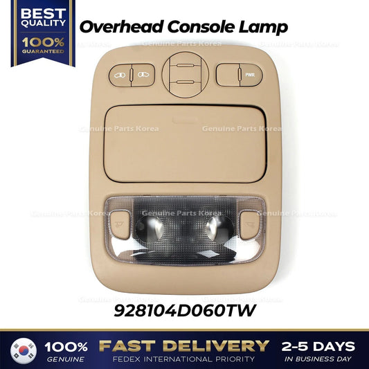 ⭐Genuine⭐ Overhead Console Lamp 928104D060TW for Hyundai Entourage Kia Sedona