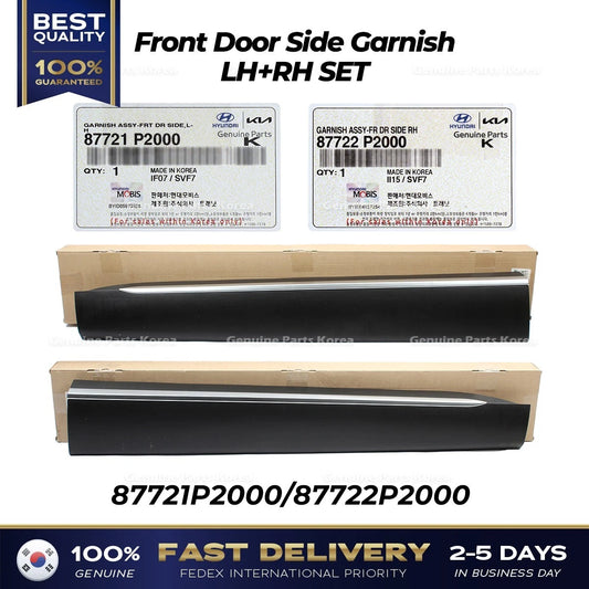 ⭐Genuine⭐ Front Door Side Garnish LH RH 87721P2000 87722P2000 for Kia Sorento