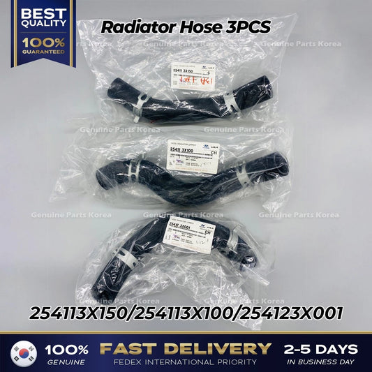 ⭐Genuine⭐ Radiator Hose 3PCS SET for Hyundai Elantra